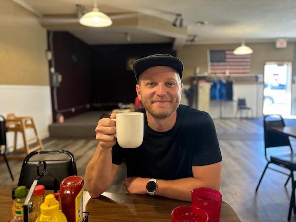 Cheap diners and black coffee